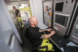 Kanalreinigung in Sonnen mit Spülfahrzeug