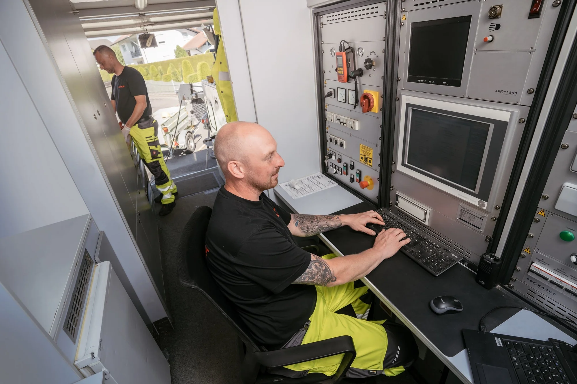 Kanalsanierung in Sonnen nach Schachtinspektion